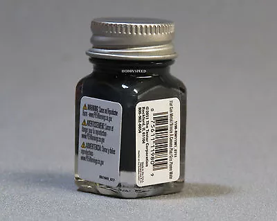 TESTORS PAINT GUN METAL FLAT ENAMEL 1/4oz JAR Plastic Model Car TES1198 NEW • $7.34