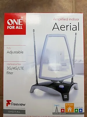 £11.99 • Buy ONE FOR ALL SV 9360 Performance Line Indoor TV Aerial - Open Never Used