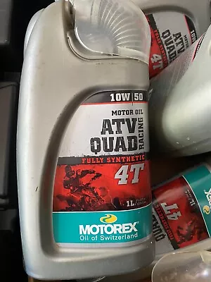 MOTOREX ATV QUAD Fully Synthetic 4T 10w-50 Oil • $15