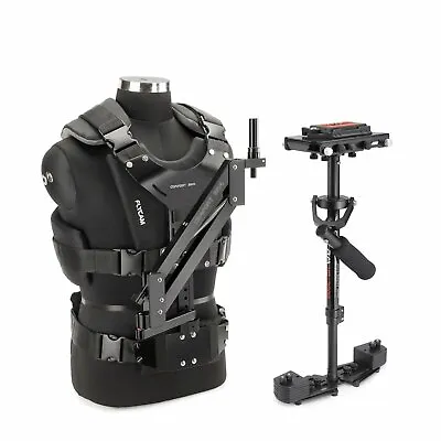 Flycam HD-3000 Handheld Video Camera Stabilizer W Comfort Arm Vest (3.5kg/7.7lb) • $213.34