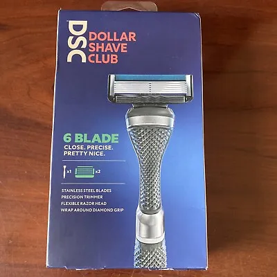 Dollar Shave Club 6 Blade Razor Razor Handle Extra Close Shaver • $26.96