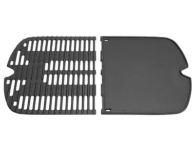 Cast Iron Cooking Grate And Grill Griddle 7034 For Weber Traveler Portable Ga... • $101.39