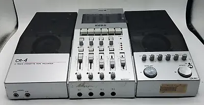 Korg CR-4 Multi-track 4 Track Cassette Tape Recorder Monitor Speaker Parts/Repai • $174.95