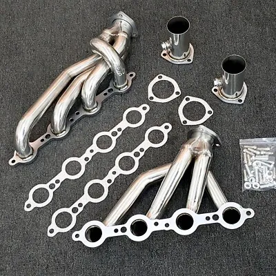 Exhaust Headers For LS1 LS2 LS3 LS6 LS Truck & SUV 4.8 5.3 5.7 6.0 6.2L V8 • $149.99