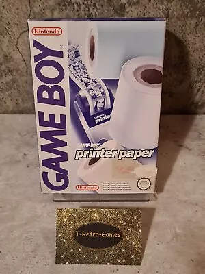 Nintendo Game Boy Classic Game Boy Printer Paper Paper Original Packaging 3 Rolls  • £51.19