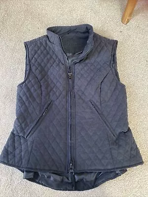 £7 • Buy Shires Womens Size XS 8 Black Quilted Gilet Horse Riding