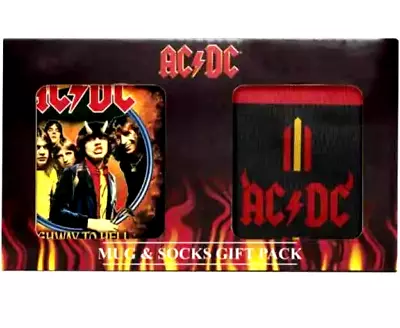 Ac/dc Highway To Hell Socks & Mug Gift Set Rare Gift&free Tea Infuser • $18.45