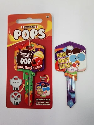 $5.99 • Buy Howard Keys Tootsie Roll Pop House Key Blank-KW1 K11-FREE SHIPPING! B33