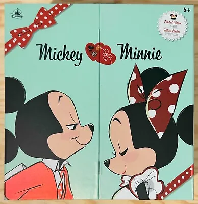 2021 Disney Parks Valentine's Day Mickey Mouse & Minnie Mouse LE 4600 Doll Set • $129.99