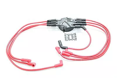 $79.99 • Buy Red 8.5mm Spark Plug Wires Distributor Cap 1996-2007 Chevy GMC 4.3L Vortec V6