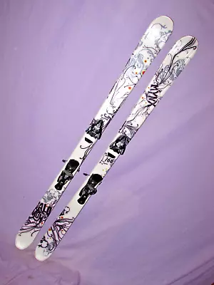 $174 • Buy Salomon MYNX Women's All Mtn Twin Tip Skis 160cm W/ Salomon Z12 Light Bindings ~