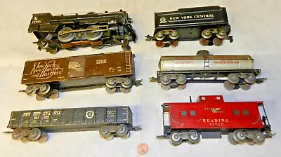 Marx 3/16 Scale Freight Train Set Prewar O Tin Lithographed  999 AC Power Engine • $90