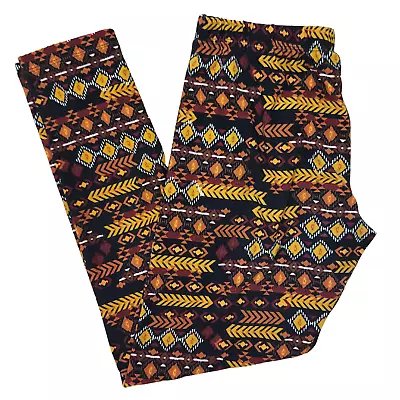 Women’s Juniors Large 11-13 No Boundaries Western Print Sueded Leggings • $8.99