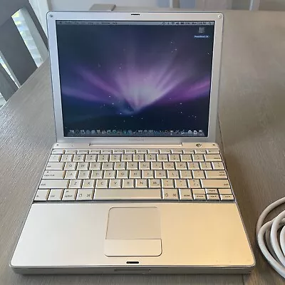 PowerBook G4 12  A1104 1.5GHz/ 1.25GB Ram/  120GB HD/ DVD/ 10.5.8 • $200