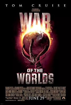 [DISC ONLY] War Of The Worlds DVD (2005) Tom Cruise Spielberg (DIR) Cert 12 • £1.59