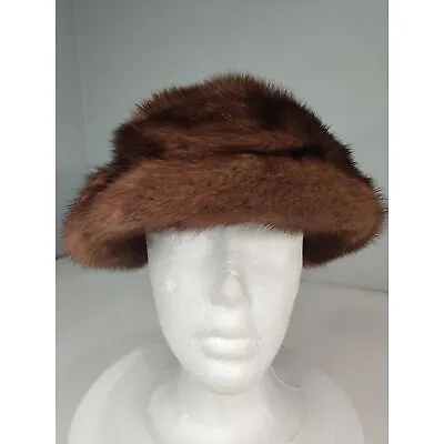 Vintage Creation Luna Montreal Mink Fur Hat From Canada 21  • $100