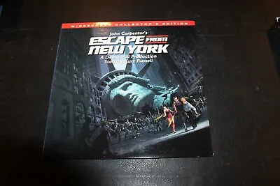 John Carpenter's Escape From New York Widescreen  Collector's Edition Laserdisc • $24.99