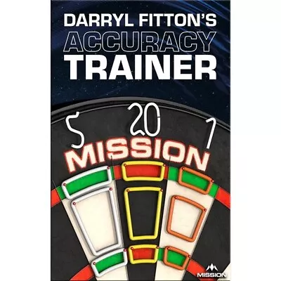 Mission Darryl Fitton Accuracy Trainer Darts Training Aid • £9.95