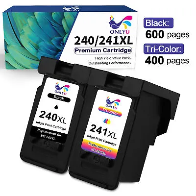 Ink Combo Lot For Canon PG-240XL CL-241XL PIXMA MG2220 MG3600 MX532 MX432 MX472 • $34.50