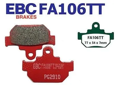 EBC Brake Pads FA106TT For Suzuki LS 650 GZ RM VL TU 125 250 500 Maico GM 250 • $22.37