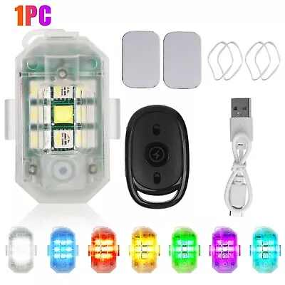 High Brightness Wireless LED Strobe Light 7 Colors Rechargeable Flashing Lights • $10.88