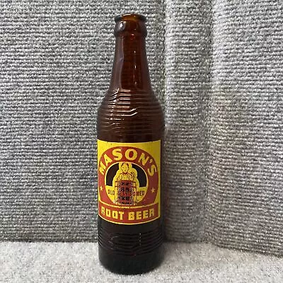 Vintage Mason’s Root Beer 10oz Soda Soda Pop Bottle Mason& Mason Inc. (#78) • $11.89