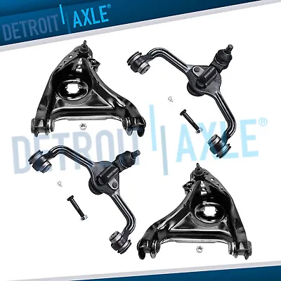 4pc Front Upper And Lower Control Arm Set For 1995-2002 Ford Lincoln Mercury • $231.72