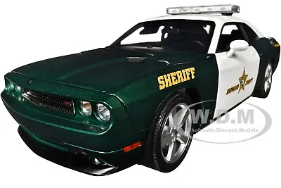 2009 Dodge Challenger R/t  Broward County Sheriff  1/18 Diecast By Acme A1806026 • $139.95