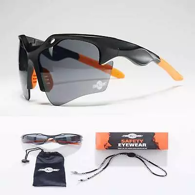 £12.99 • Buy ToolFreak Safety Glasses Tinted Lens Rated To EN166/EN172 With Accessories