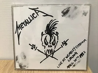 Metallica - Live At Wembley CD Single/EP EX 1992 UK METCL 10 • £12