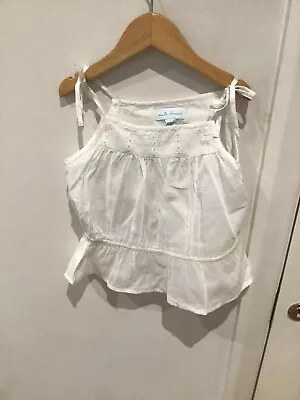 Marie Chantal Girls White Pretty Top Age   3 BNWT • £15