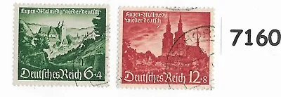 #7160     Stamp Set B174 - B175 / 1940 / Third Reich Era Germany Eupen & Malmedy • $3.99