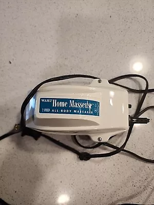 Vintage Wahl Home Masseuse 2 Speed All-Body Hand Massager Model 4450 Tested • $24.99