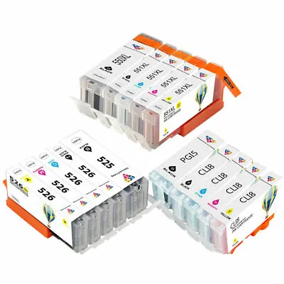 Multipack Ink Cartridges For Canon IP7250 MG5250 MG6150 MP600R IP4200 MX925 • £9.84