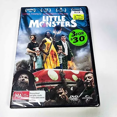 Little Monsters Dvd | Zombie Comedy Alexander England New Sealed • $8.94