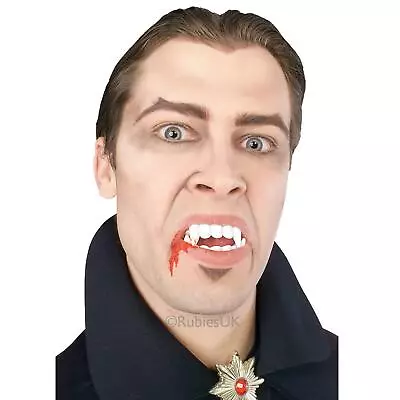 Vampire Teeth Dracula Fangs Cosplay Werewolf Adult Halloween Costume Accessory • £4.61