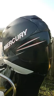 Mercury VERADO 300 Outboard Decals   Message For Other Hp 150 225 250 275 • $89