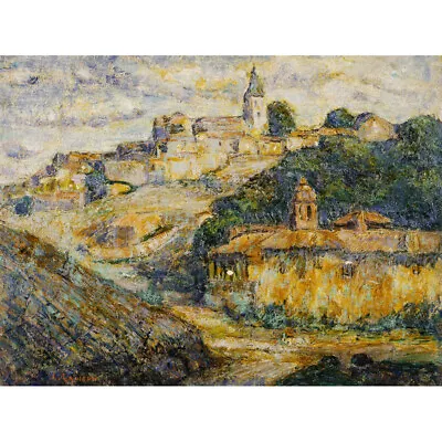 Ernest Lawson Twilight In Spain Canvas Art Print Poster • £13.99