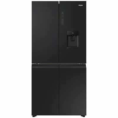 NEW Haier 508L Quad Door French Door Frost Free Fridge Black HRF580YHC • $1769