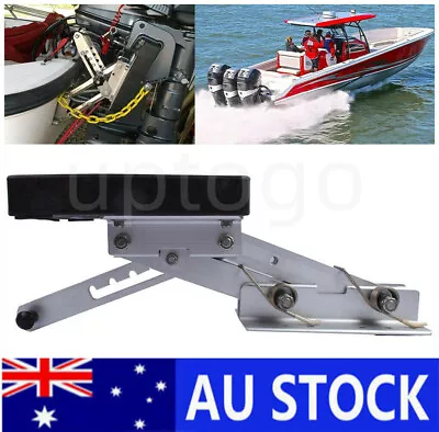 Boat Outboard Motor Bracket 7.5-20HP Mount Aluminium Marine Auxilia Heavy Duty  • $122.38