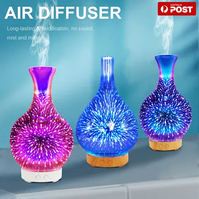 $21.50 • Buy 3D Firework Aromatherapy Diffuser Aroma Essential Oils Ultrasonic Air Humidifier