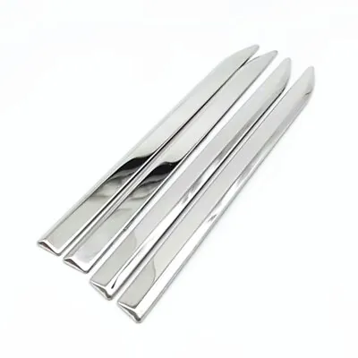 Car Door Sill Side Fender Dagger Emblems Rustproof Trim Sticker Universal Chrome • $17.90