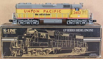 K-Line K2490-2402 Union Pacific GP38-2 Diesel Engine O-Gauge • $149.99