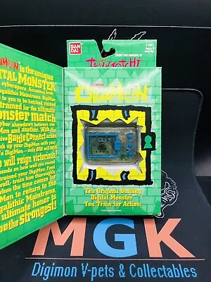 NEW Digimon Version 3 Tamagotchi 1997 V-Pet ASIAN ENGLISH V3 Box ￼￼￼BIB RARE • $2500