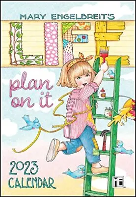 Mary Engelbreit's 12-Month 2023 Monthly Pocket Planner Calendar Life Plan On It • $15.37