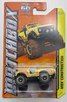 Matchbox - MBX Construction - International Scout 4x4 - New On Card - #1 • $3.99