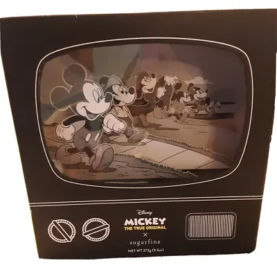 RARE Collectors Sugarfina X Disney Mickey Mouse Original 90 Yrs Bento TV Box • $12.91