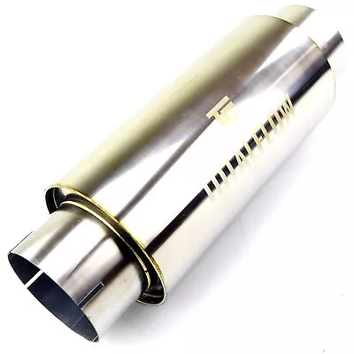 22821S Universal Slotted Ends Exhaust Muffler 4 Inch ID | Diesel Exhaust Muffler • $306.57