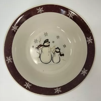 Royal Seasons Stoneware Snowman Christmas Holiday Winter Dishes • $7