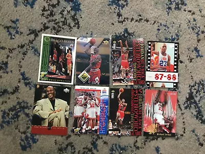 Michael Jordan NBA Basketball (8) Card Lot- Chicago Bulls Goat The Last Dance 🔥 • $12.99